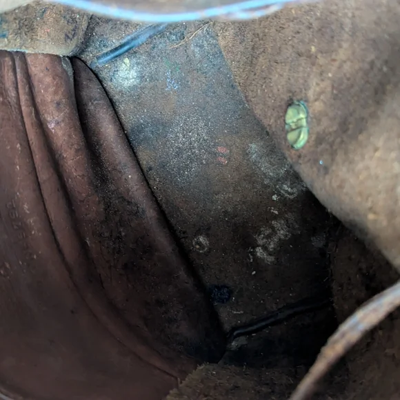 Vintage Coach Cognac Leather Backpack - Picture 11 of 16